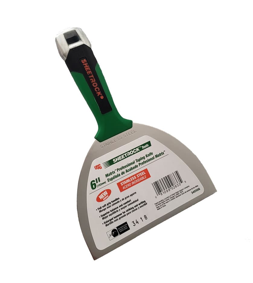 USG Sheetrock Tools MATRIX Stainless Steel Finishing Knife Set 6-10-12" 2