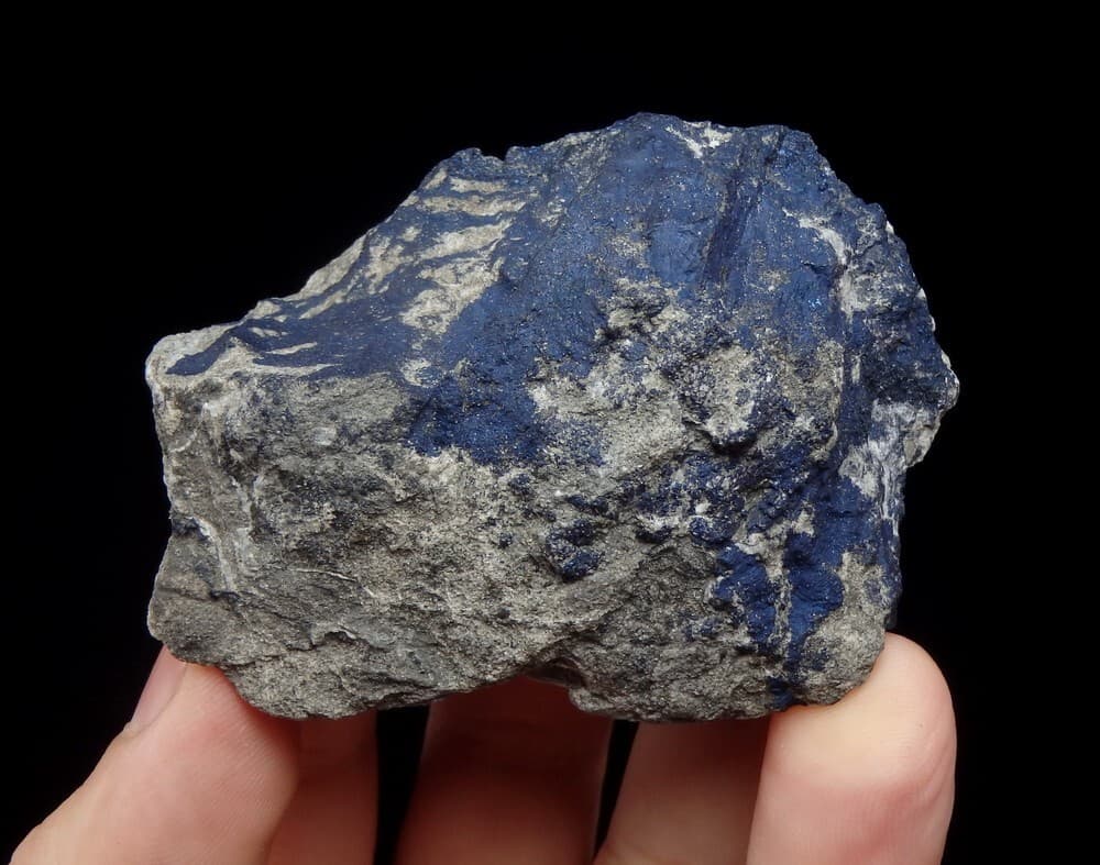 COVELLITE rare & interesting !  Poland - Lubin area - RUDNA COPPER MINE /pl120 2