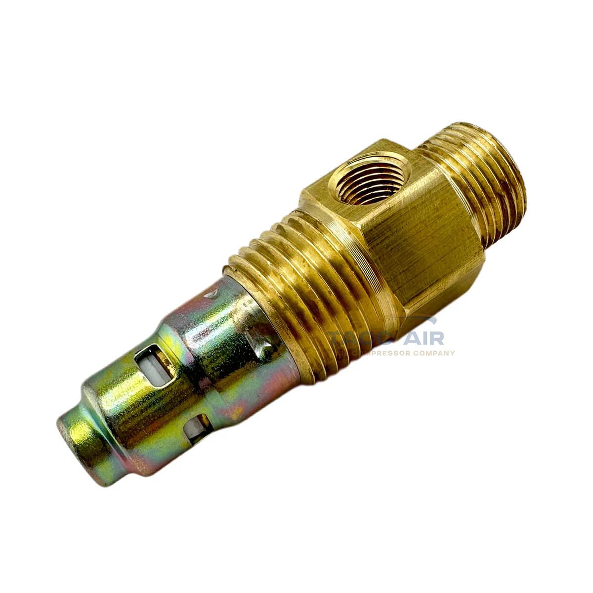 1/2" Compression Thread x 1/2" Male NPT In Tank Air Compressor Check Valve Brass 2