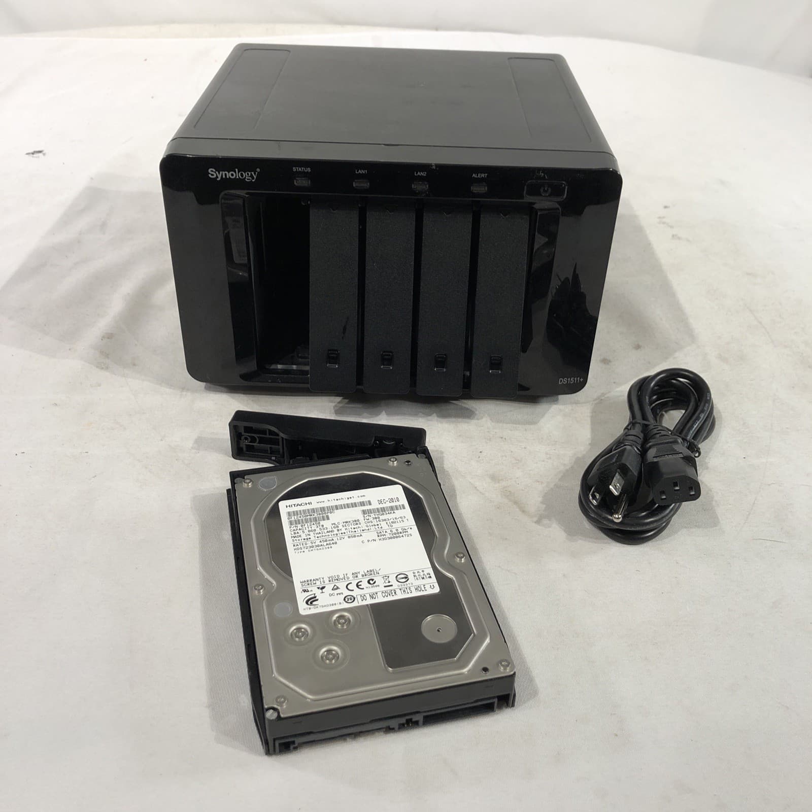 Synology 5-Bay DiskStation DS1511+ Network Attached Storage - 3TB Drives Incl.