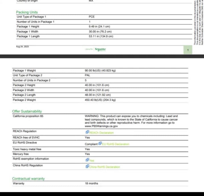 Square D MP42200 400 Amp w/2 Gang 200A Meter EUSERC OH/UG as WEP4212 3