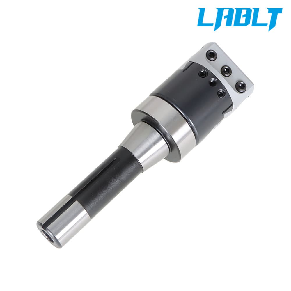 LABLT 9 Pcs 2" Boring Head R8 Shank 1/2" Carbide Boring Bar Set For Bridgeport 6