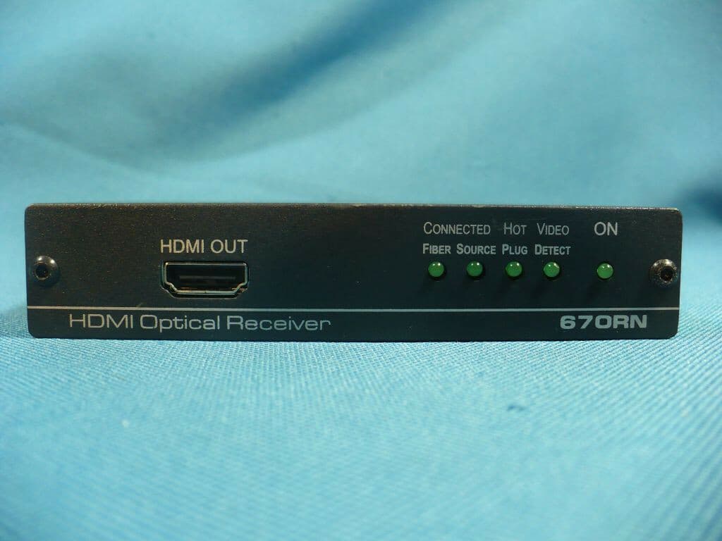 Kramer 670RN 4K UHD HDMI Over Fiber Optic Cable Receiver DigiTools 2