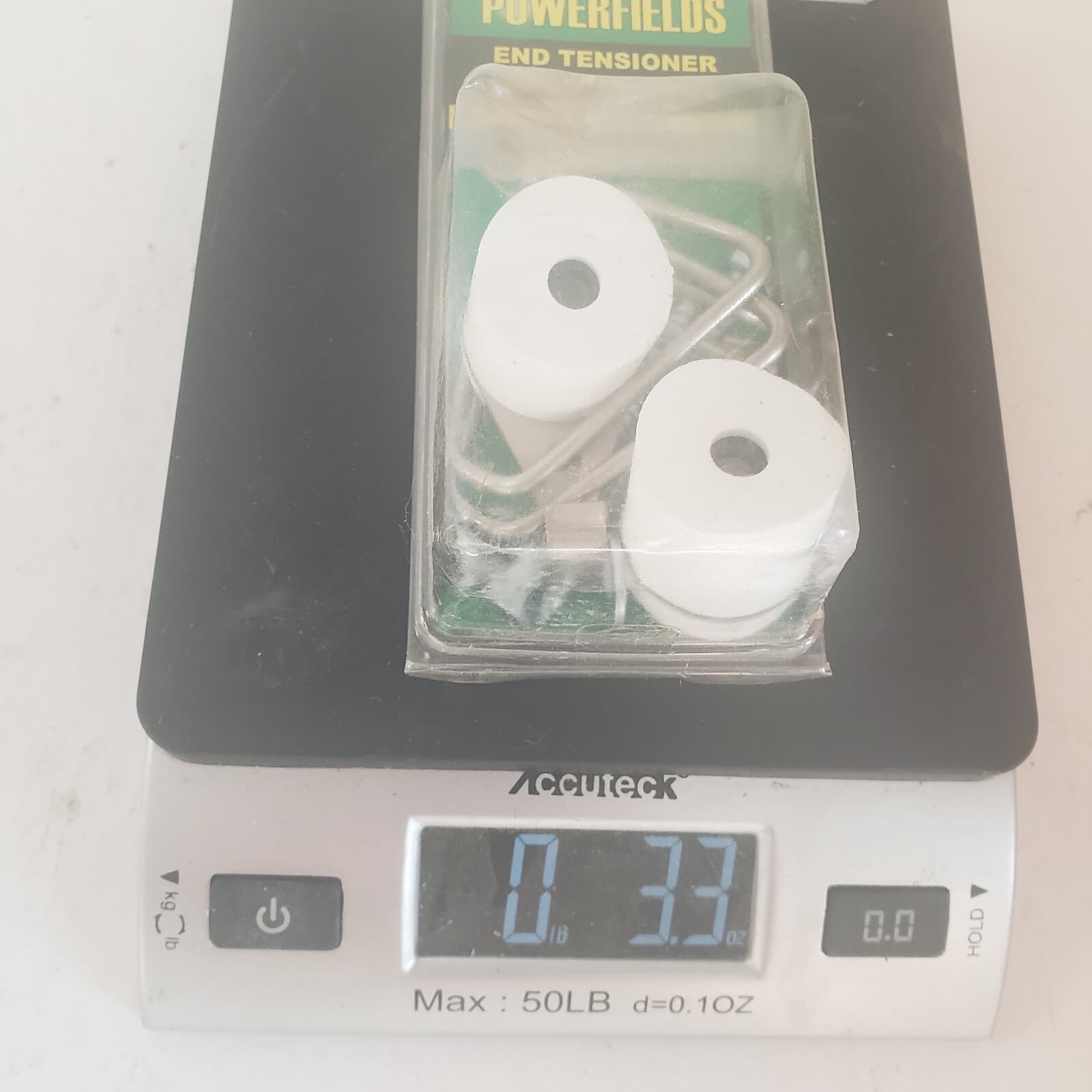 1 pack of 2 - POWERFIELDS R-40-WC2 1.5" POLY TAPE END TENSIONER. NEW in Package 2