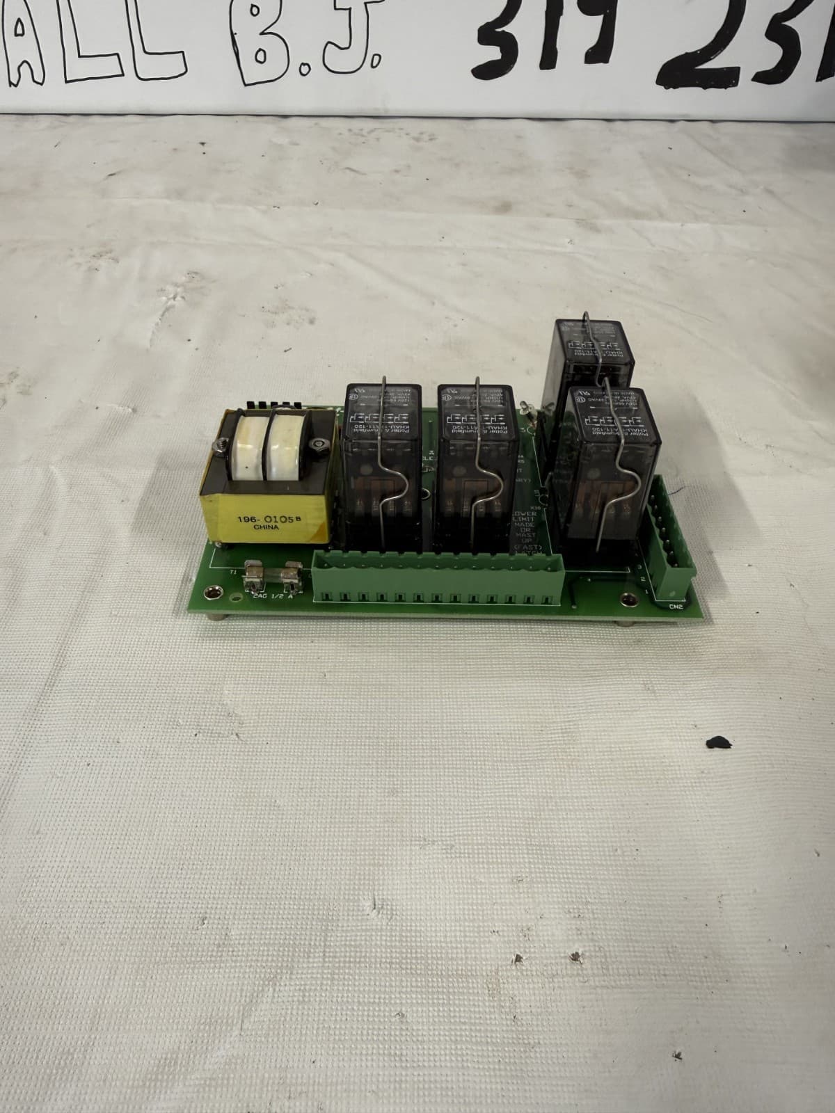 Spiral-Matic Slicer Motherboard 838 3