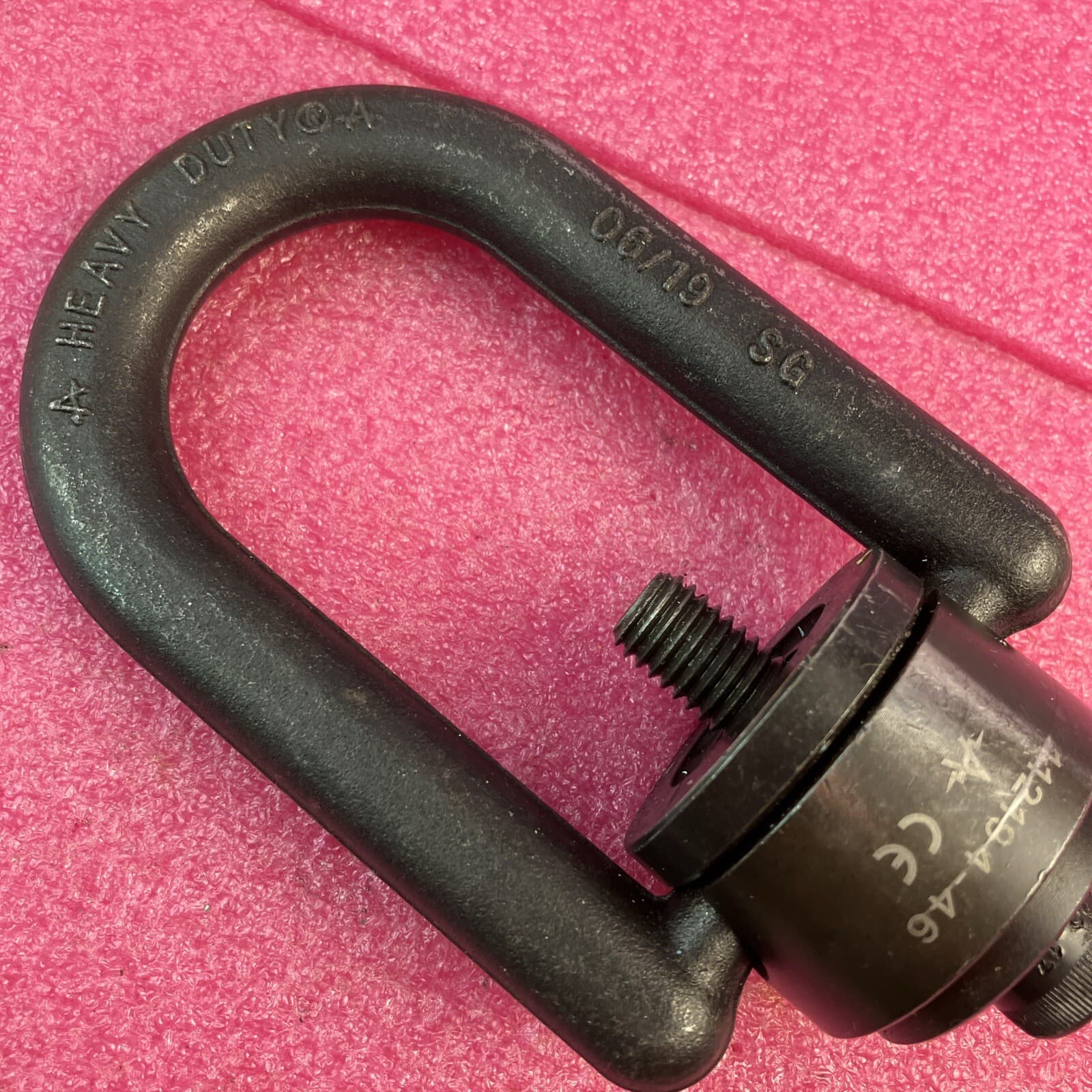 ADB 33512 1/2”-13 Swivel Heavy Duty Hoist Ring 2500lb Rigging Lifting Pivoting 3