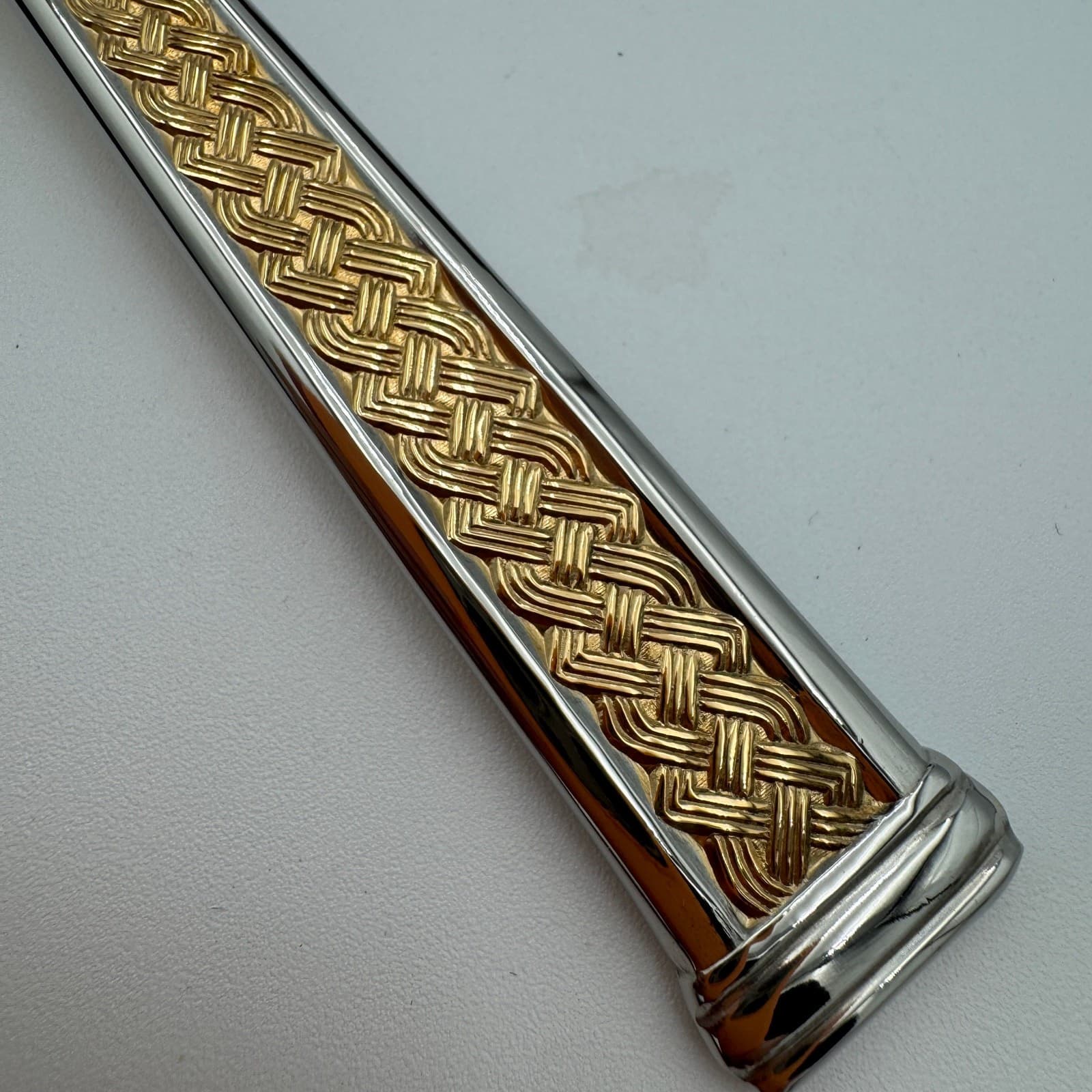 Waterford Kells Gold Flatware 18/10 5 Pc Place Setting NIB 2