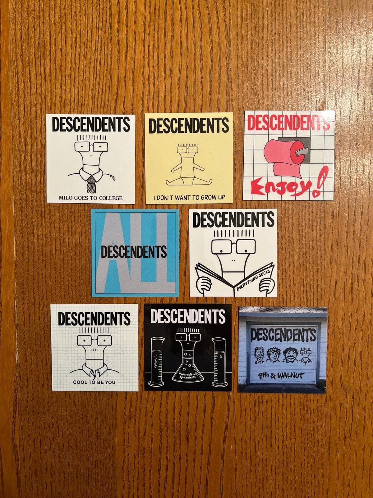 Descendents fridge magnets 2