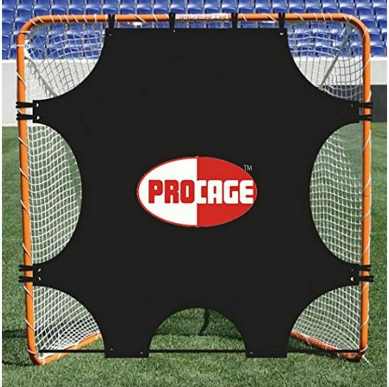 New Trigon Sports Lacrosse Goal Target LGT66 black 6' X 6' Procage heavy duty