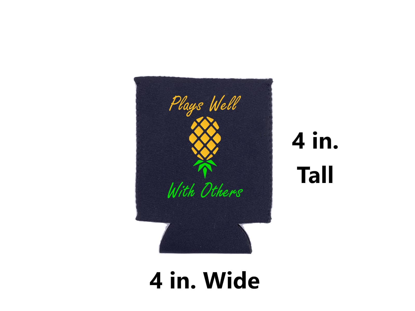 Swinger Pineapple Lifestyle Hotwife Clothing Accessories Slut Can Cooler Koozie