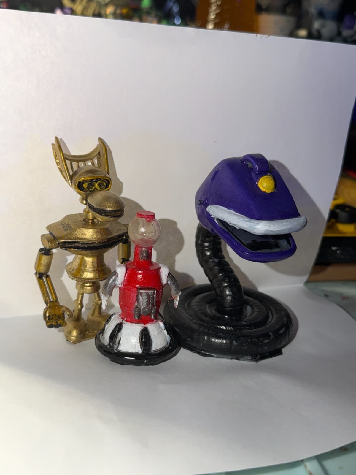 Mystery Science Theater 3000 MST3K Custom CROW T. ROBOT Tom Servo Gypsy  FIGUREs 2