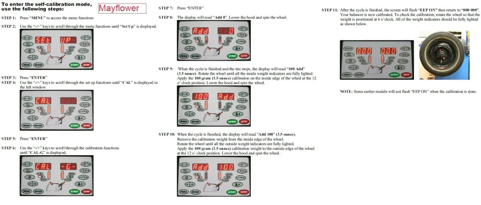 Tire Machine 3.5oz Weight-Used for Calibration of Coats,Ranger,Mayflower, SnapOn 6