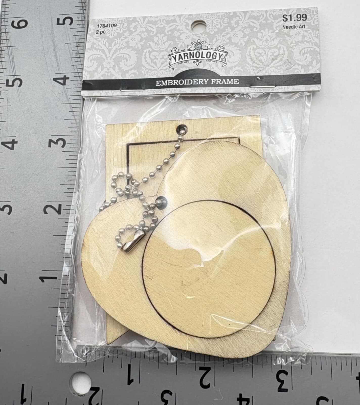 Small Wood Embroidery Frames Yarnology Lot of 4 Unicorn Heart Stars Banner NIP 4