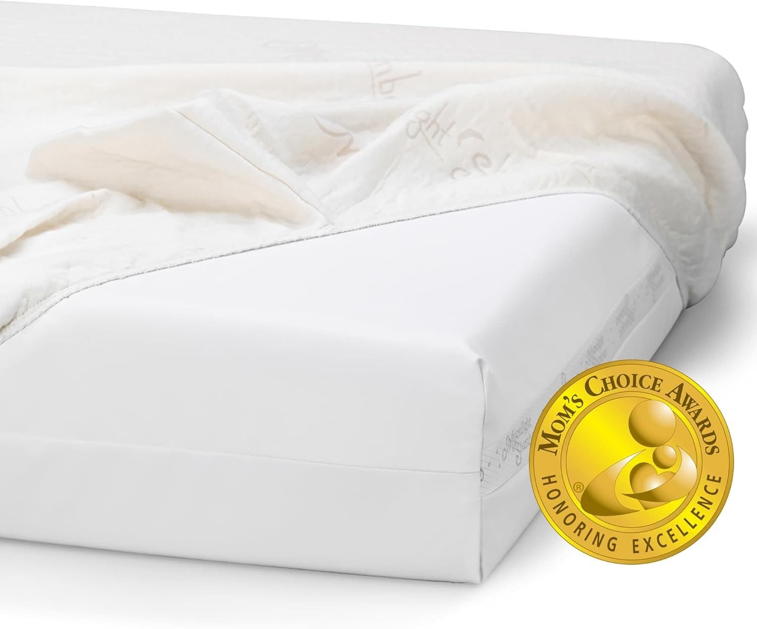 Moonlight Slumber Little Dreamer Crib Mattress 53x28 Inch (Pack of 1), Ecru  2