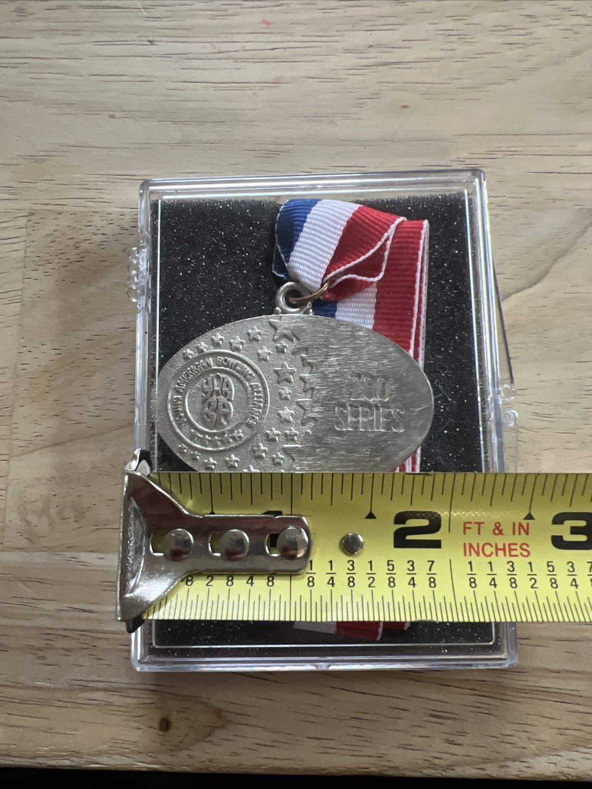 Vintage Young American Bowling Alliance 700 Series Medal And Ribbon 5