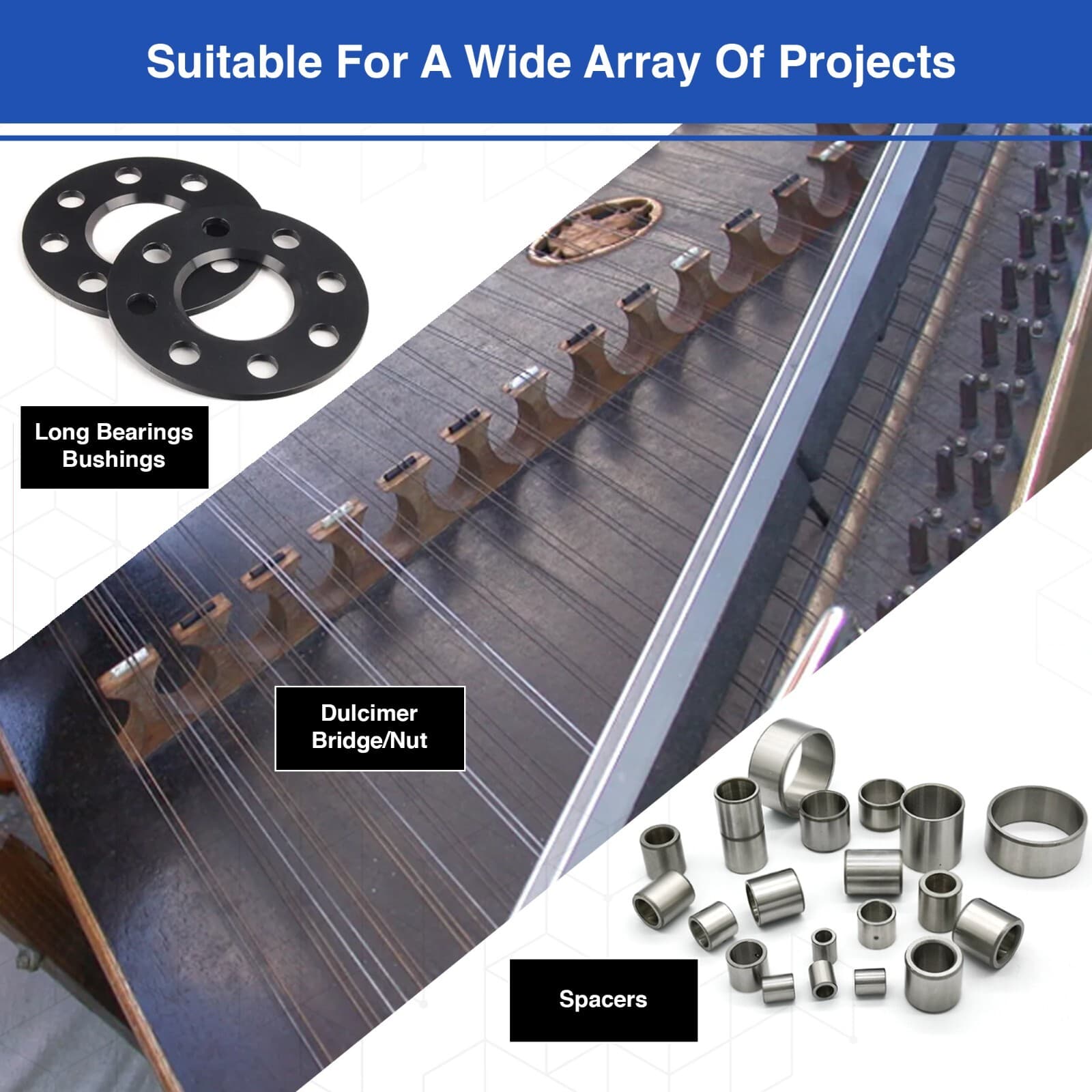 Duco Plus Acetal Copolymer Rod Black Wear-Resistant Machinable Multiple Lengths 4