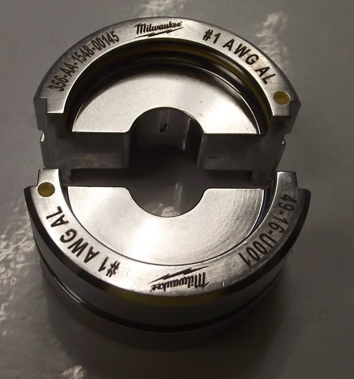 Milwaukee 49-16-U001 #1 Aluminum U Style Die 2