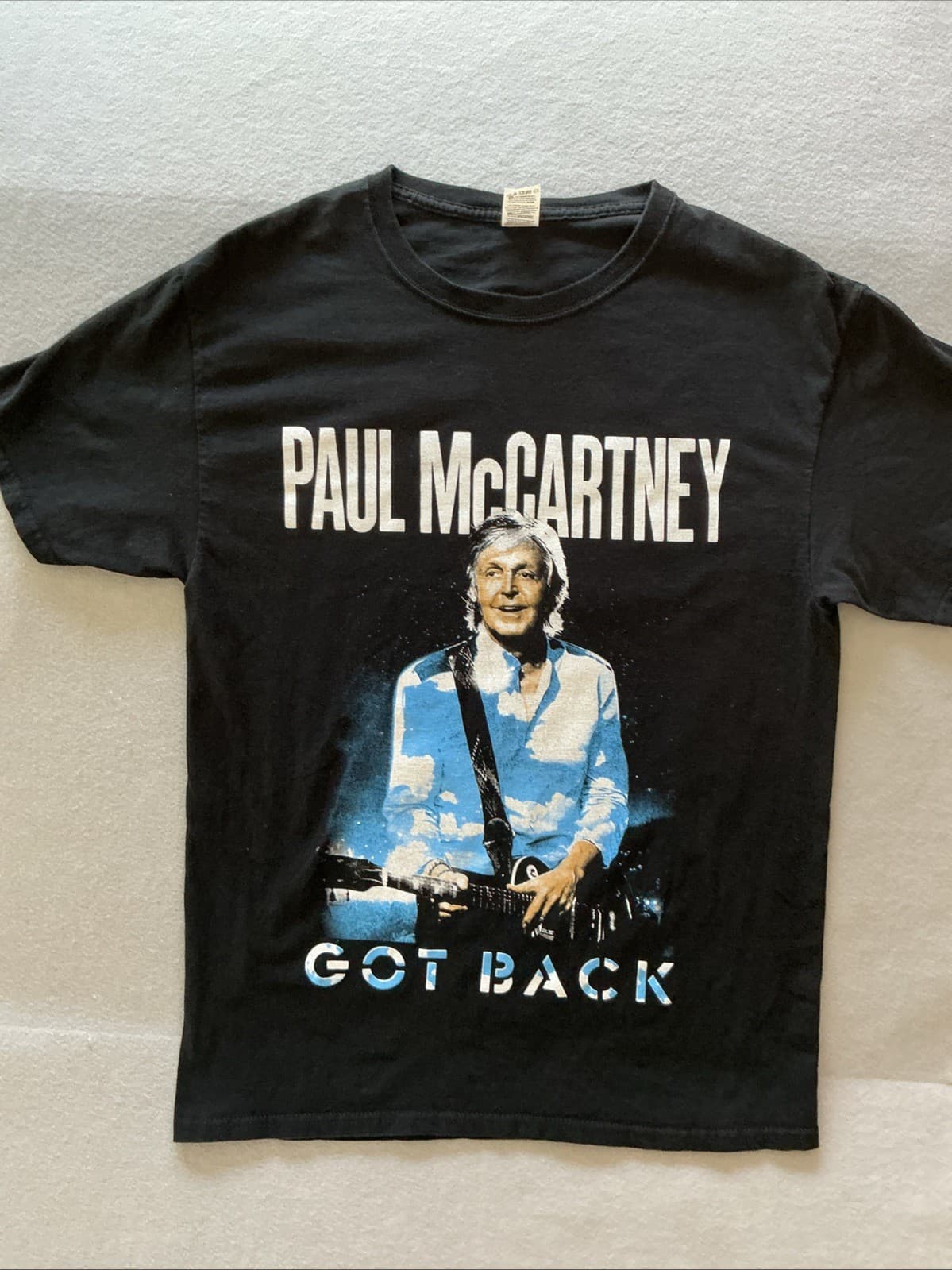 Paul McCartney 2022 Got Back Tour Concert Shirt W/Tour Dates Preowned Very Good 2