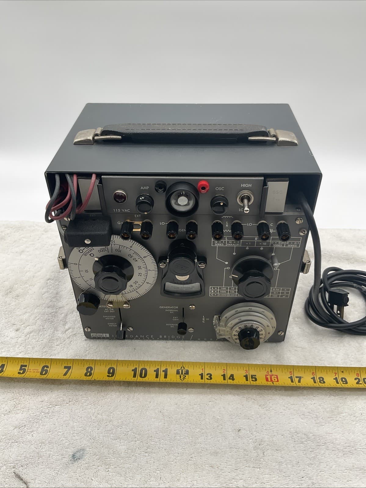Vintage ESI Universal Impedance Bridge Model 250 DA!!S1 4