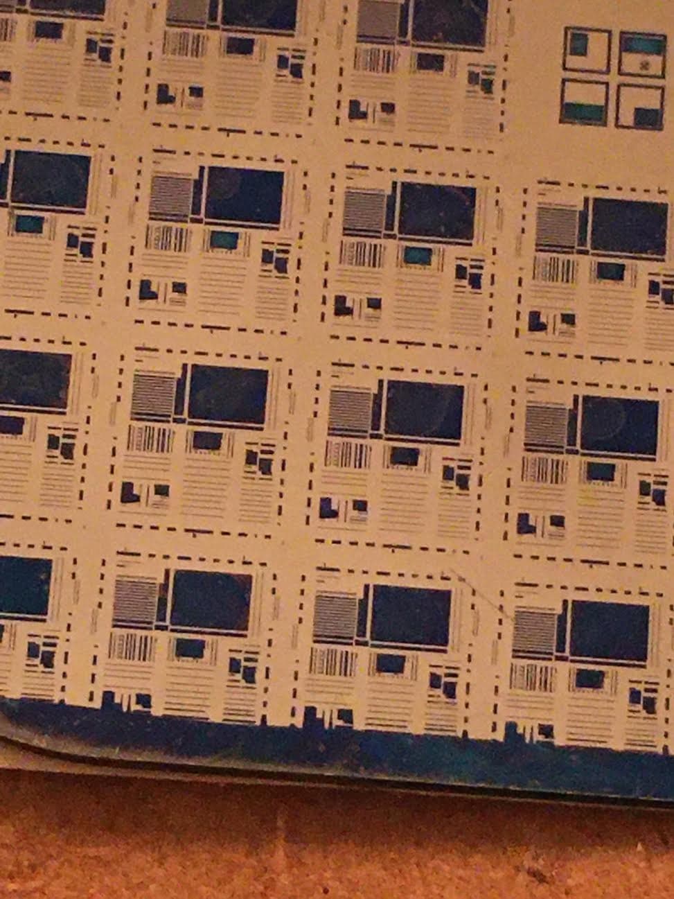 4" Sapphire / Gallium Nitride Wafer 1980s Unique Silicon Wafer Rare CPU Chip 6