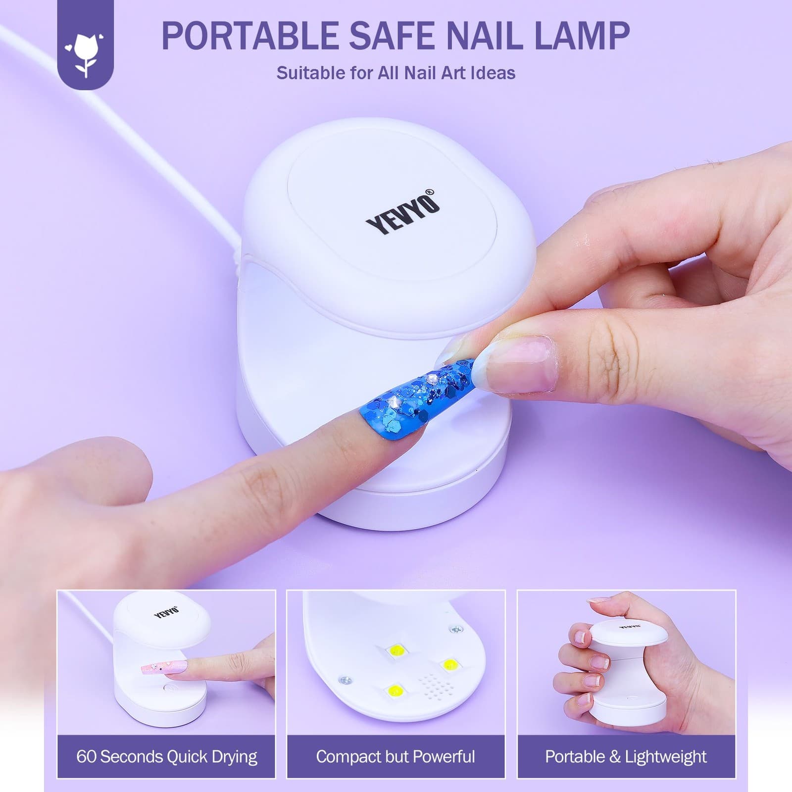 Acrylic Nail Kit With Everything For Beginners, Professional Nail Starter Kit ,  6