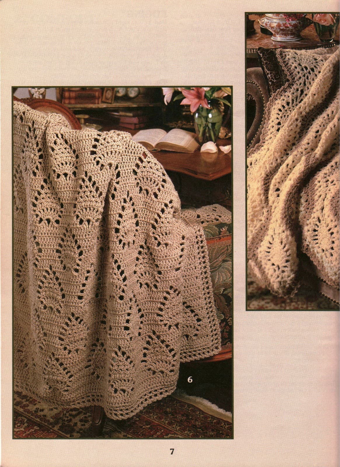 So Pretty Pineapple Afghans | Leisure Arts 3116 3