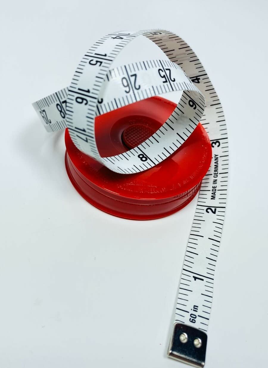 Measuring Retractable Tape Measure 60" / 150cm
