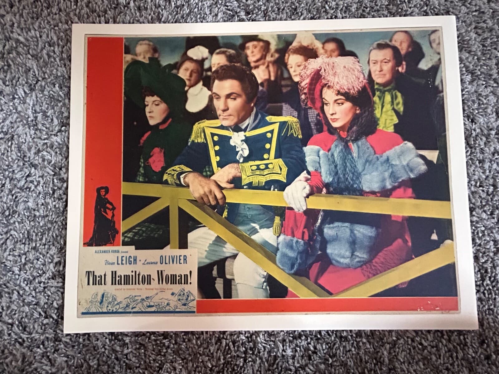 Vintage Movie Lobby Cards (3) "That Hamilton Woman" 1941 4