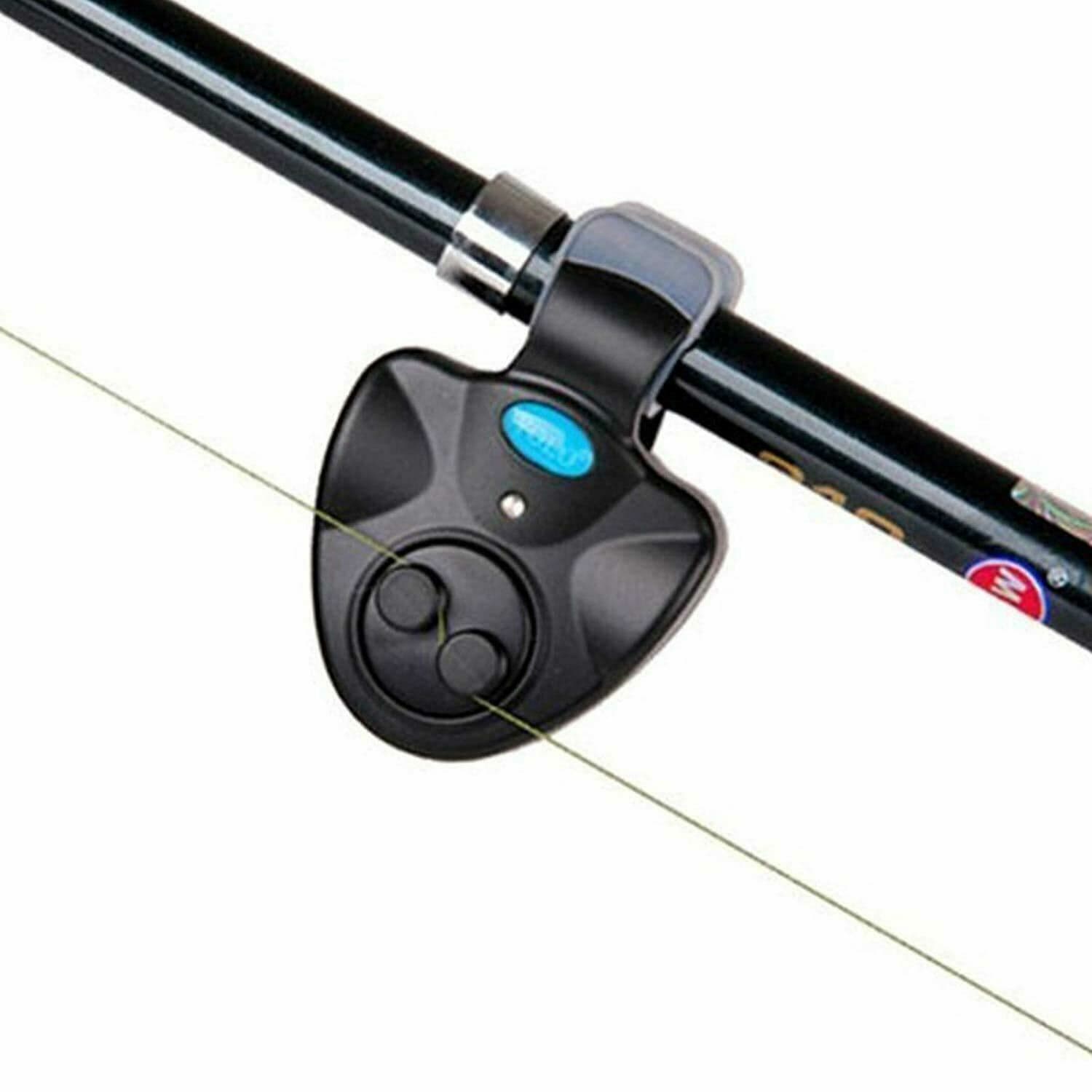 4PCS Fishing Bite Alarm,Electronic LED Clip On Fish Rod Fishing Bite Sound Alarm 4