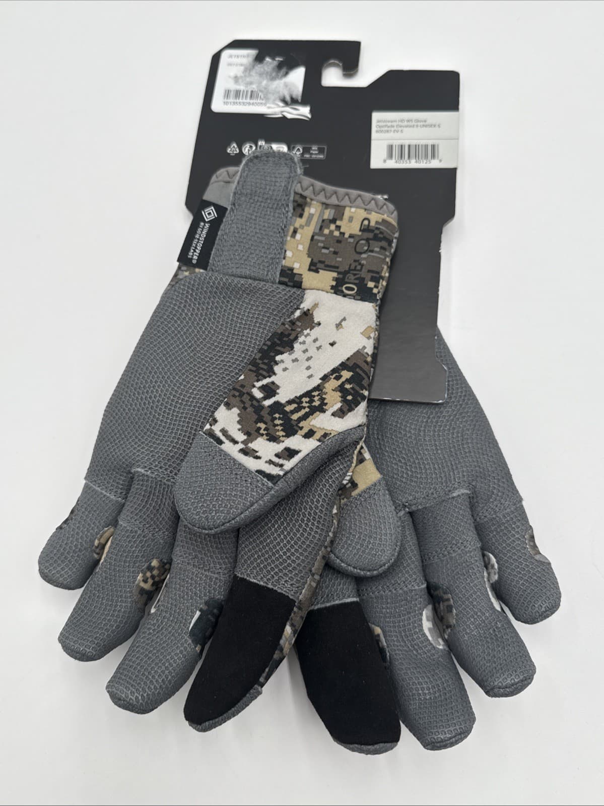 $139 SITKA Jetstream HD WS Gloves- Optifade Elevated II Glove 600287-EV- Small 6
