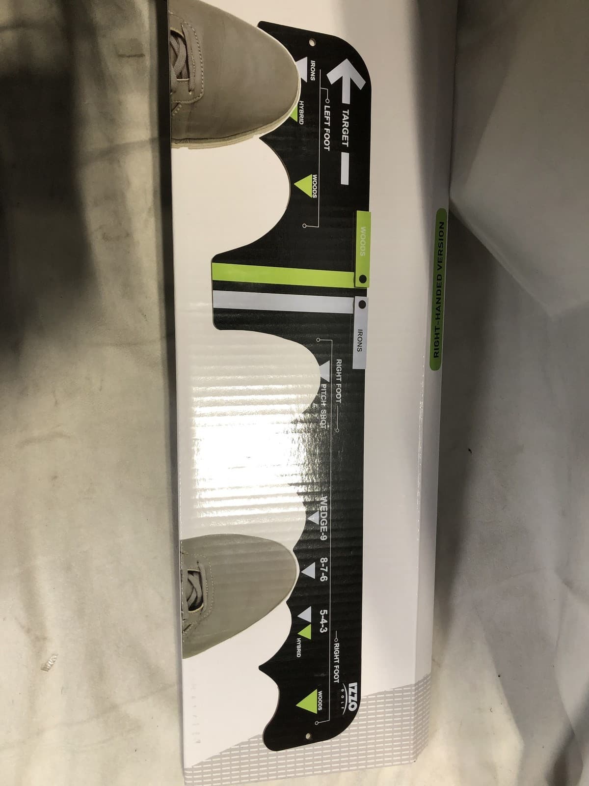 IZZO Golf Sure Stance Ball Position Trainer Right-Handed Version 2