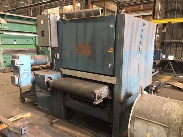 AEM 36" Used AEM 3 Head Wide Belt Steel Sander 75-370/3HD R. B. 2