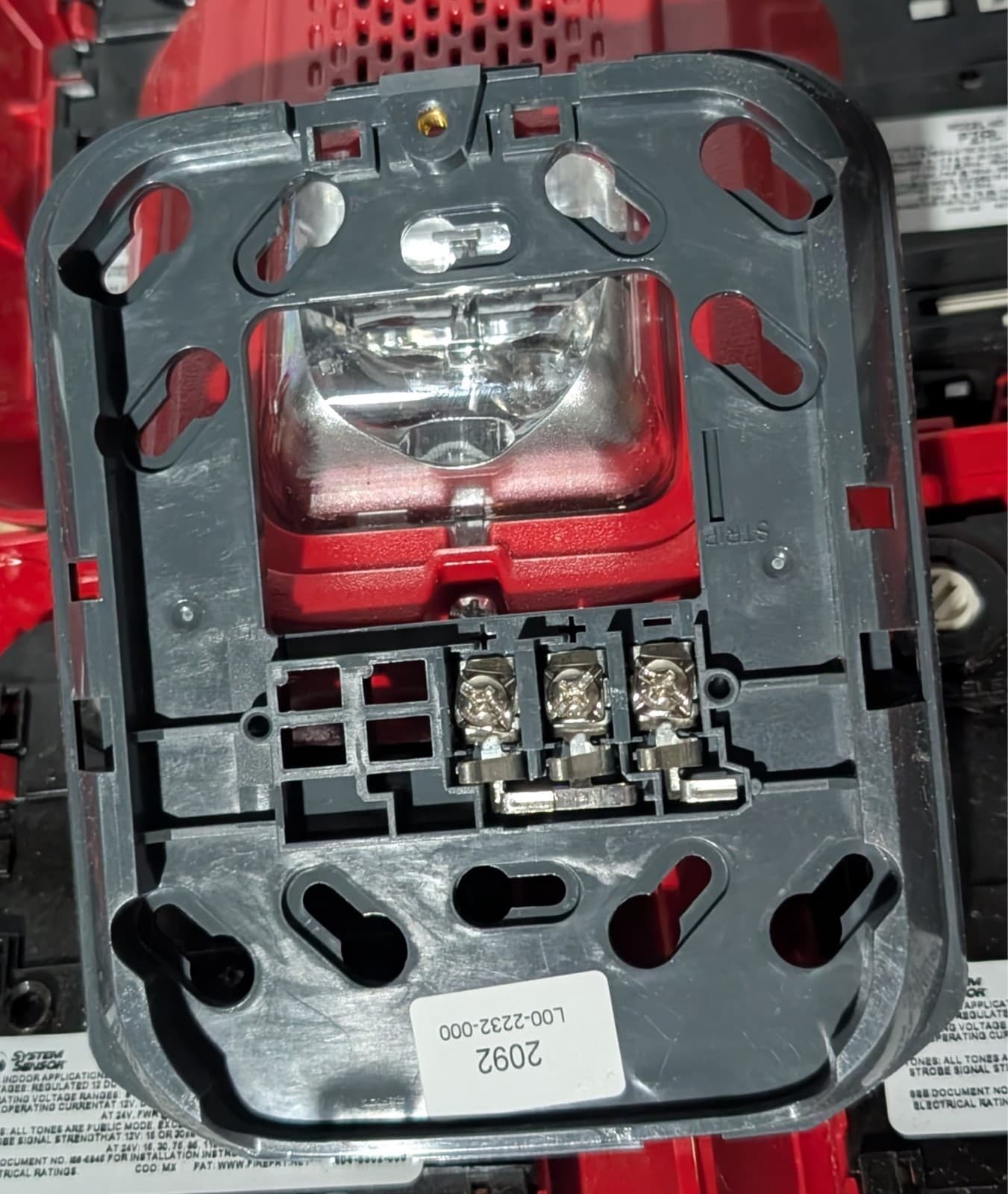 System Sensor P2RL Horn Strobe (no box - from bulk pack) - SAME DAY SHIPPING 3