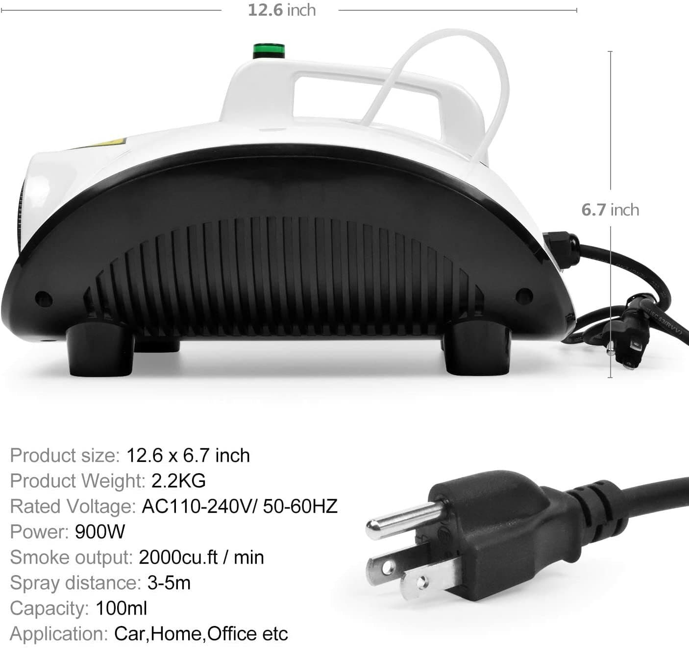 Smart Air Atomized Disinfectant Fogger Sanitizer Sprayer Portable Fogger Machine 4