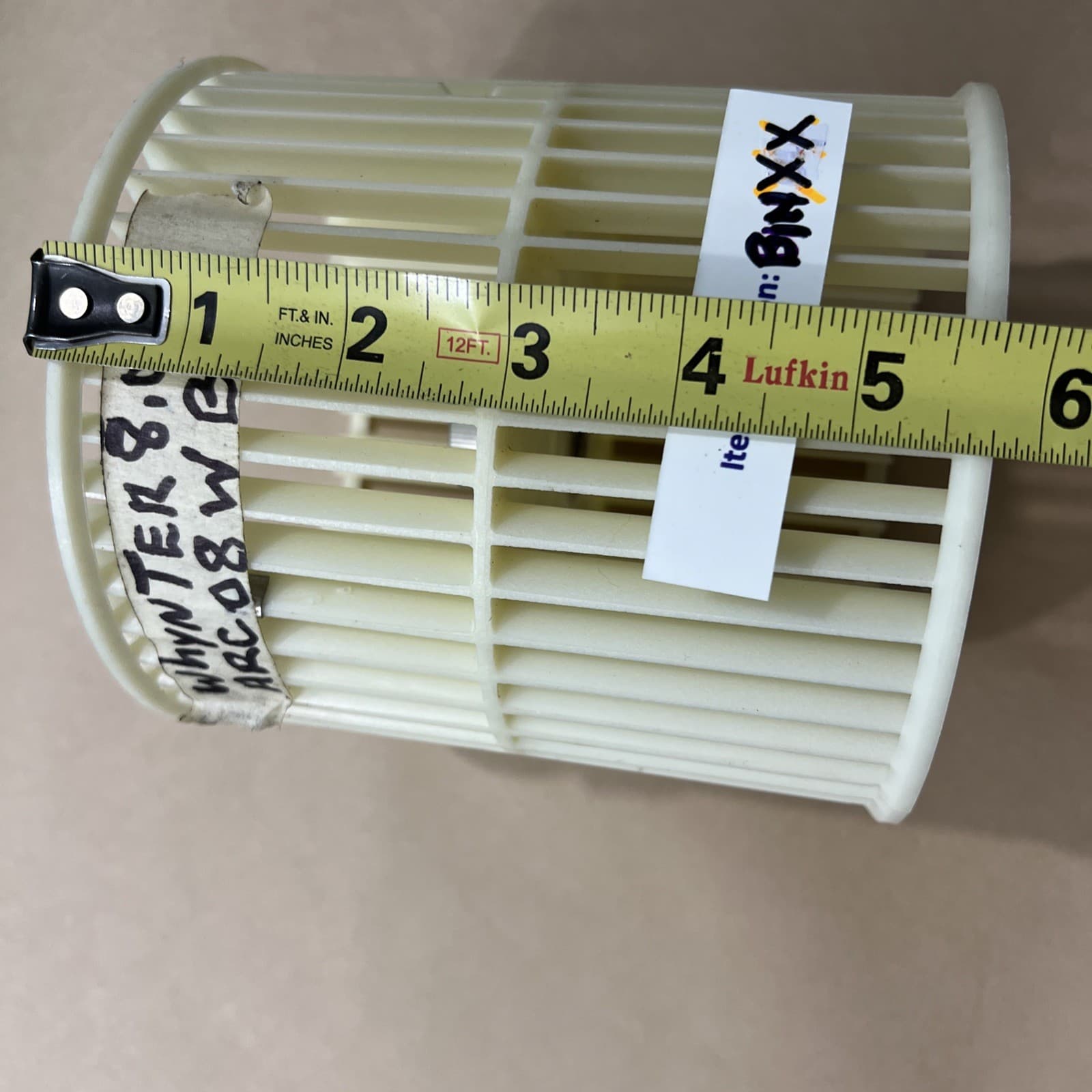 FAN BLOWER WHEEL REPLACEMENT 142X147 FITS WHYNTER ROOM AIRCONDITIONING ARC08WB 5