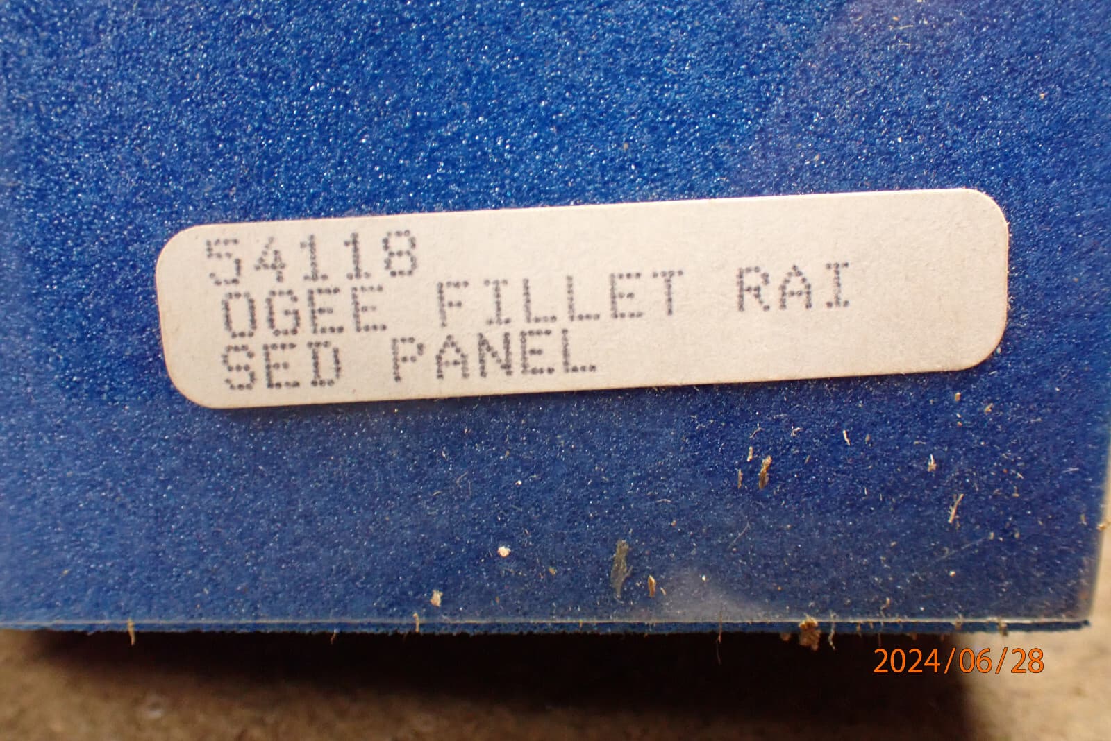 NEW OLD STOCK AMANA 54118 RAISED PANEL CARBIDE TIPPED ROUTER BIT 1/2 SHANK 2