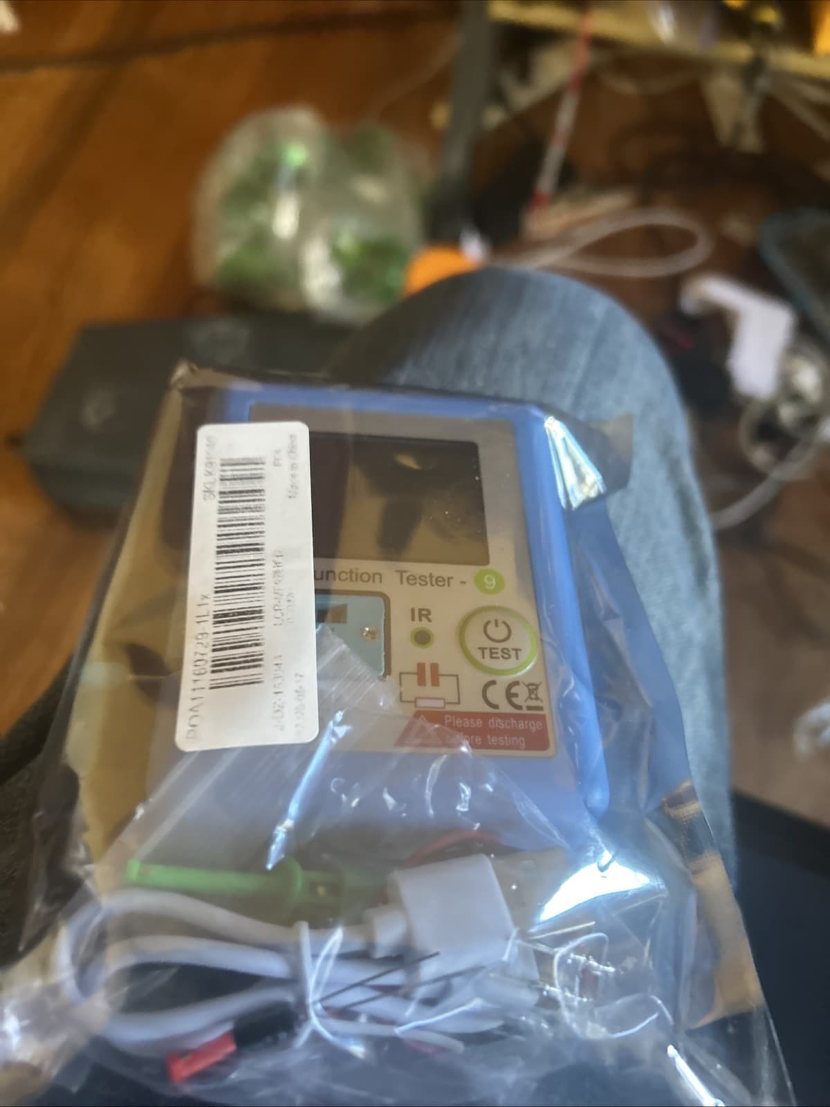 LCR-MF9 Transistor Tester TFT Diode Triode Capacitance Meter LCR ESR NPN MOSFET