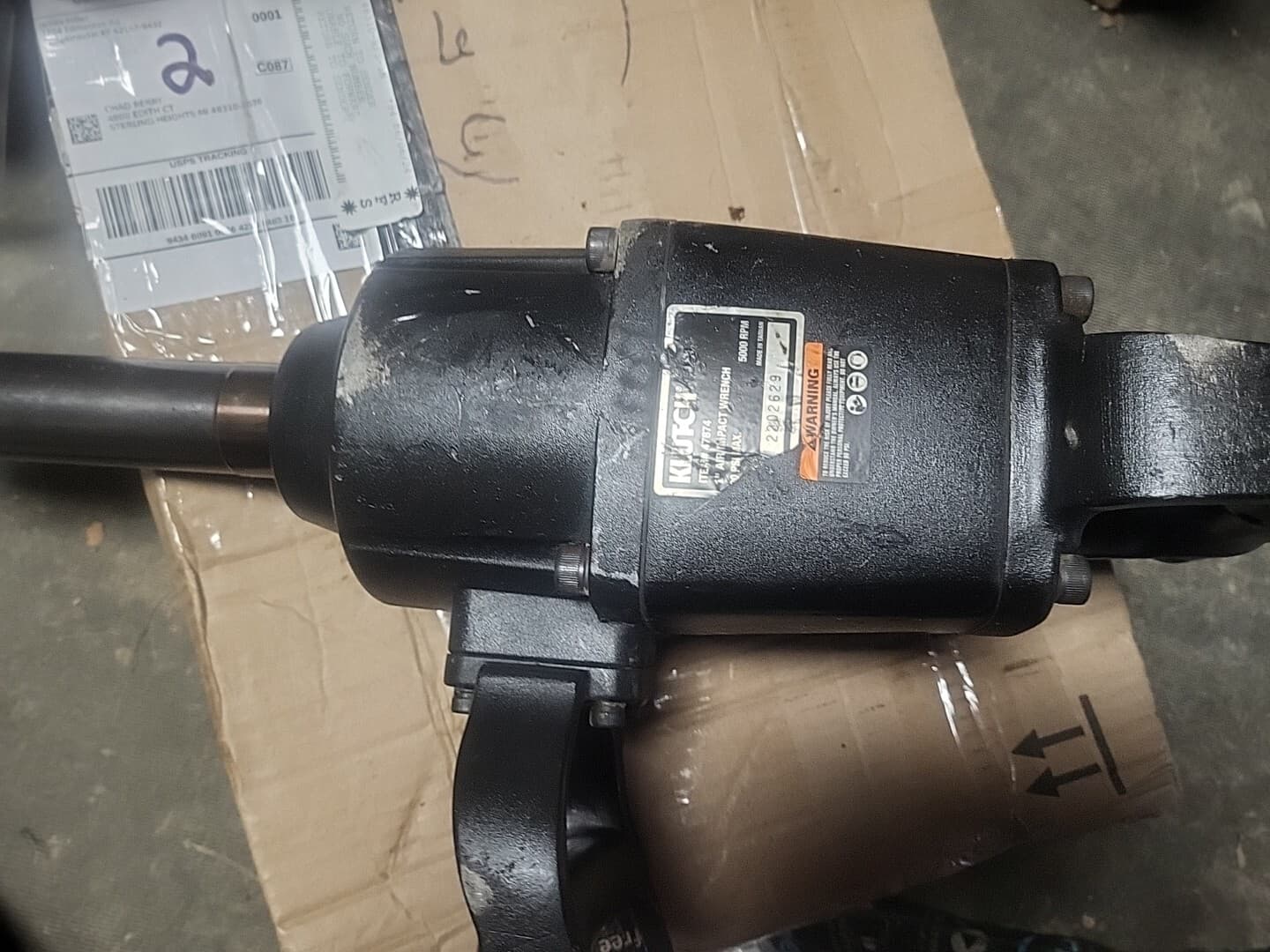 1 Inch Pneumatic Air Impact KLUTCH NORTHERN TOOLS 6