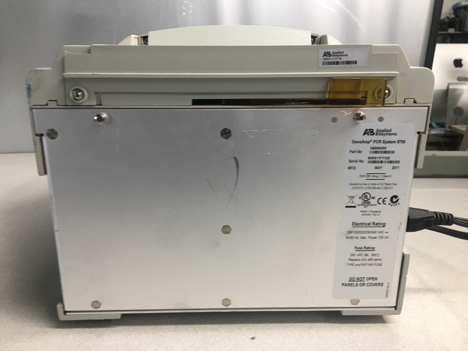 Applied Biosystems GeneAmp PCR System 9700 P/N N8050200 3