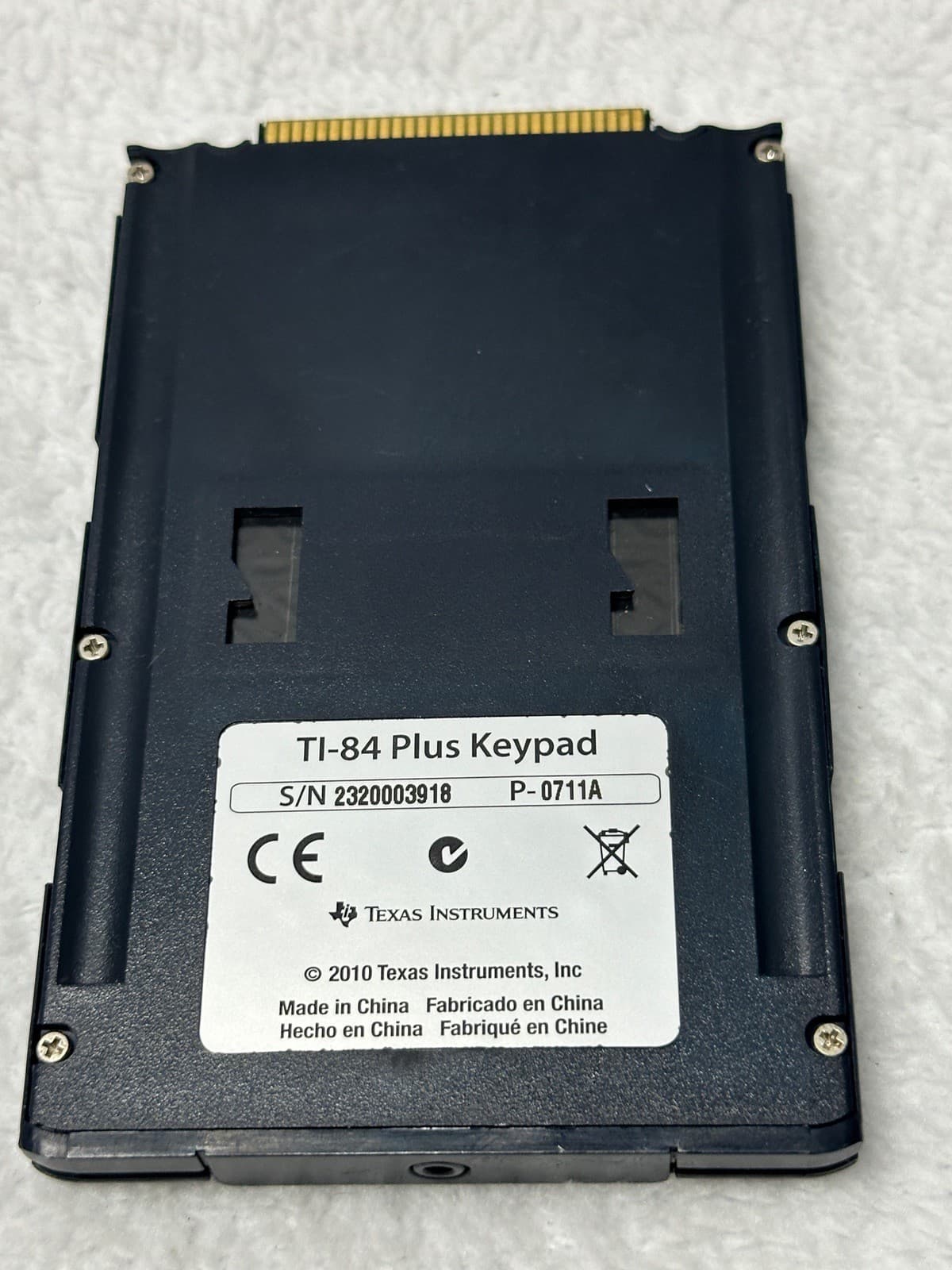 Texas Instruments TI-84 Plus Keypad--Keypad Only Good Used Condition 2