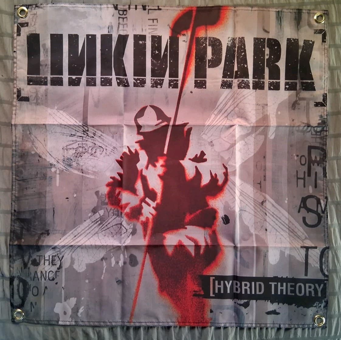 Linkin Park Hybrid Theory 2x2ft Banner Flag Poster