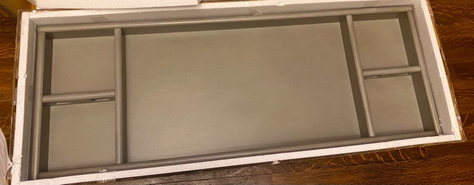 Kingsley Jackson Changing Station/Topper in Ash Grey Model 10765-AGY 2