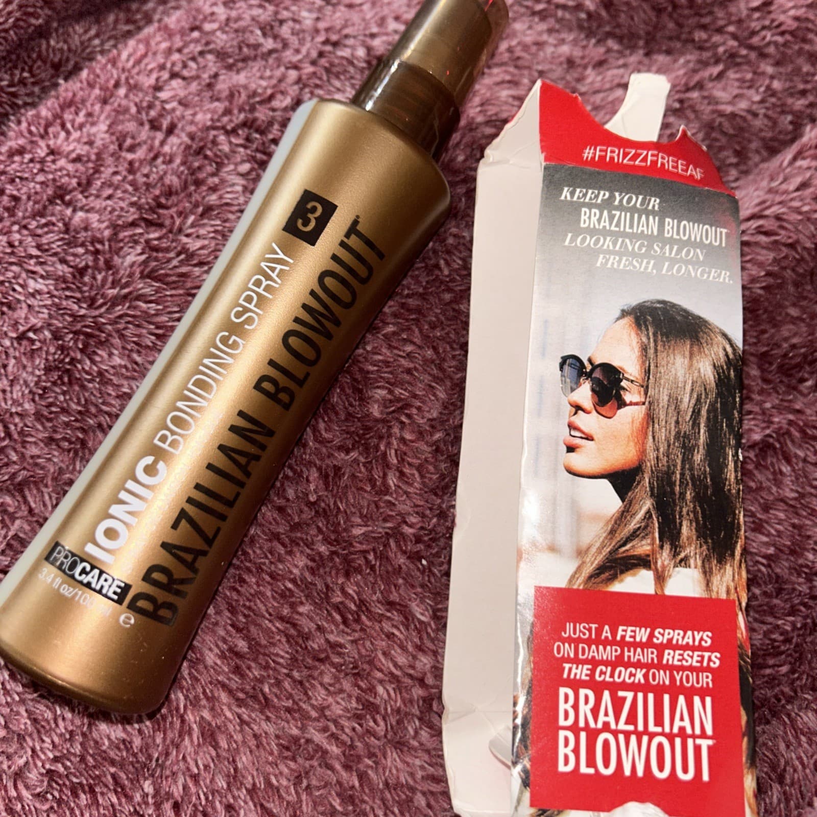 Brazilian Blowout 4 In 1  Ionic Bonding Spray 3.4 oz 5
