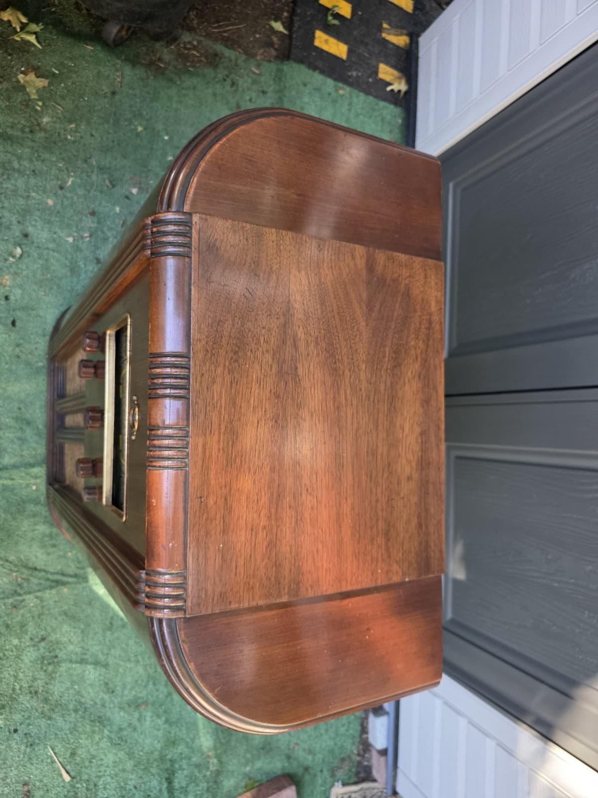 RARE ARVIN ART-DECO 818AT CONSOLE TUBE RADIO @☆RESTORED WORKING CONDITION ☆ 3