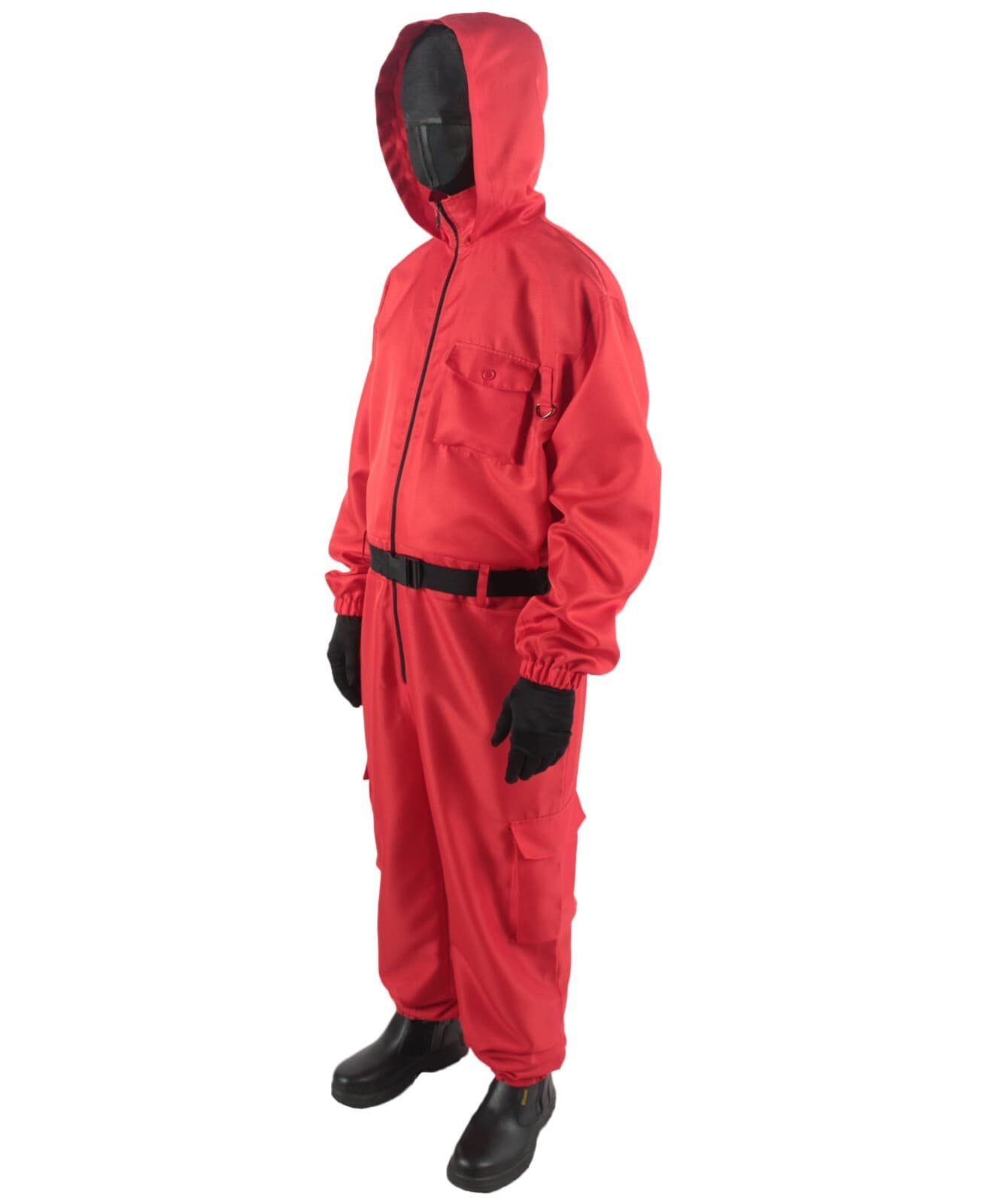 Red Guard Jumpsuit Costume | TV Show Soldier Cosplay Fancy Dress Costume 3