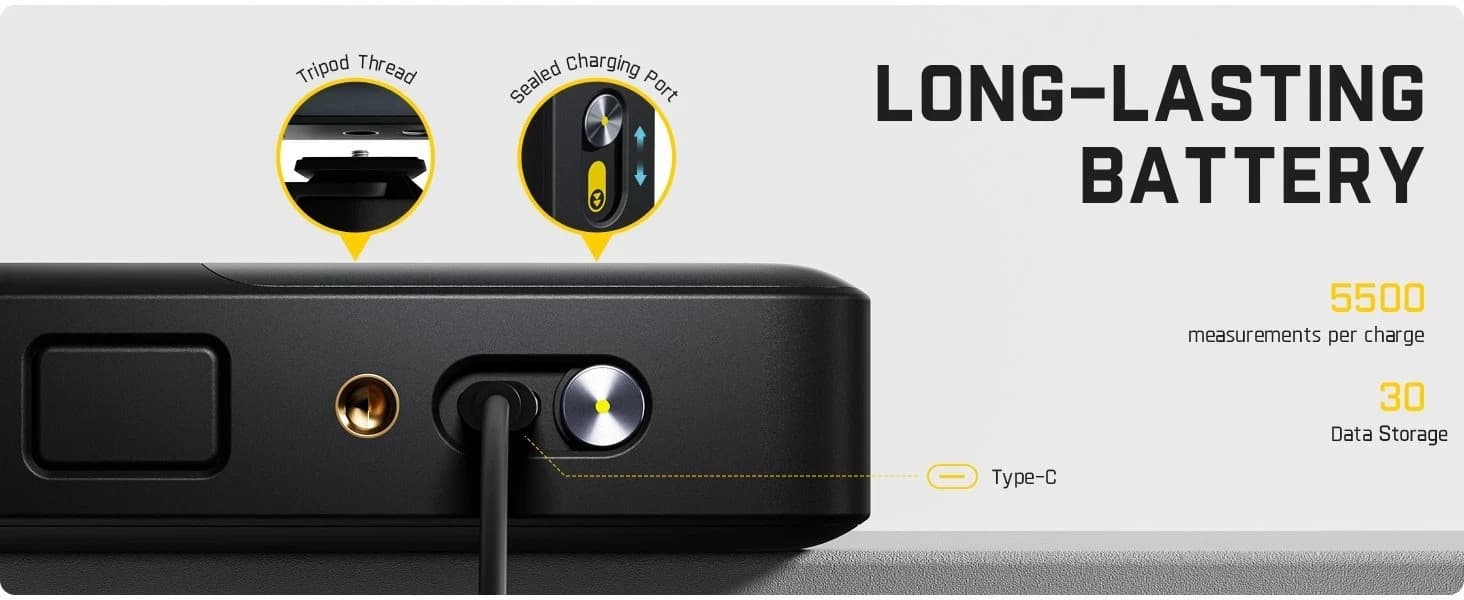 Fanttik A10 Pro 2-in-1 Digital Laser Tape Measure with HD IPS Color Display 4