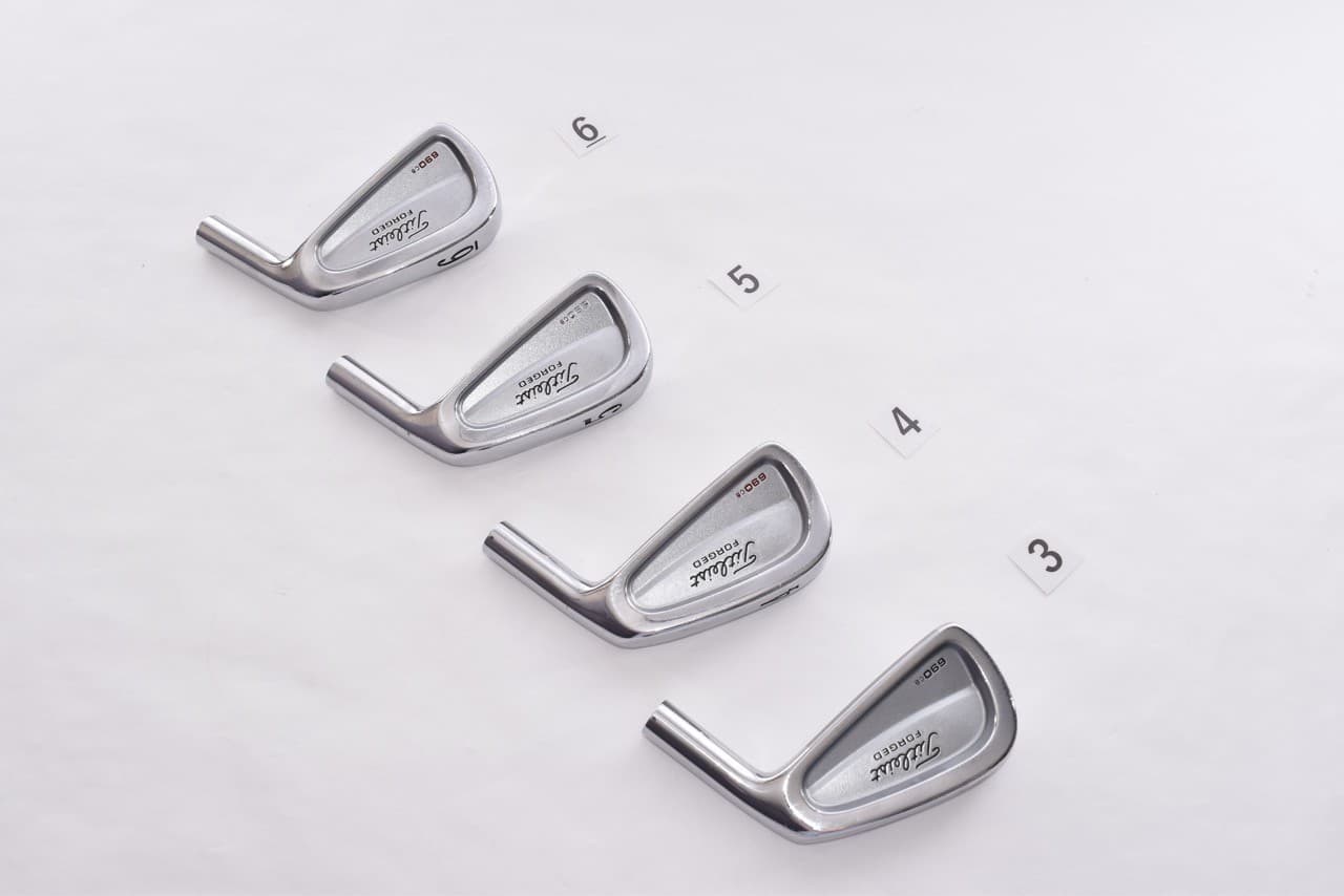 8pcs Titleist 690 CB Forged 3-4-5-6-7-8-9-PW Head Only Iron Set RH Irons 5
