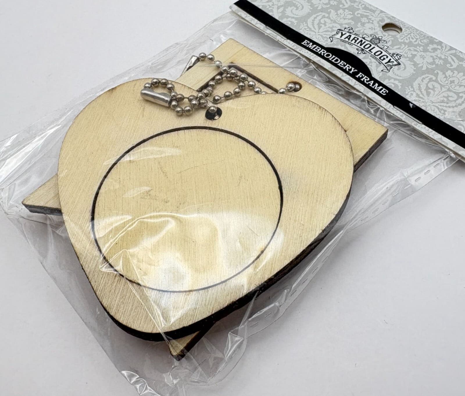 Small Wood Embroidery Frames Yarnology Lot of 4 Unicorn Heart Stars Banner NIP 5