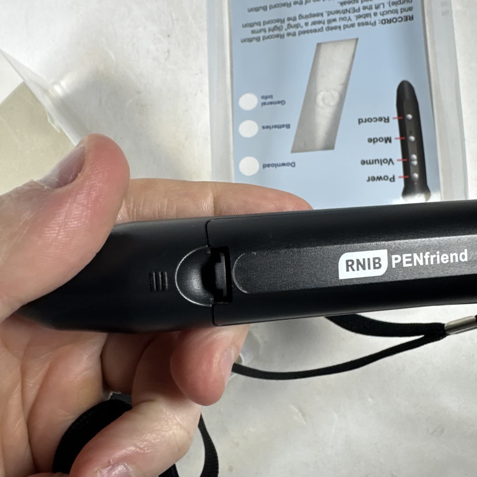 RNIB PenFriend Voice Labeling System Record Voice To Labels Sight Loss Helper 6
