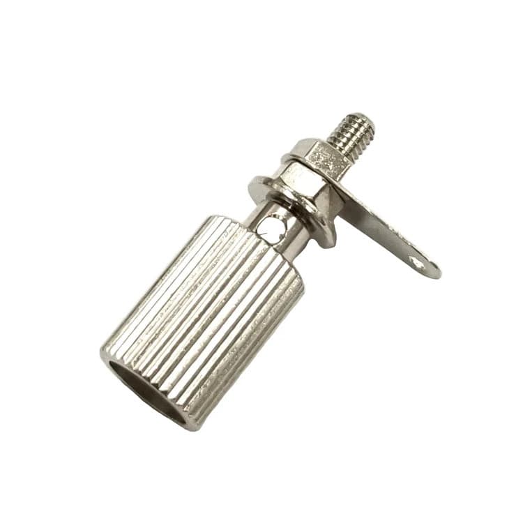 T-10, Sato Parts 9.0mm Diameter Chrome Banana Binding Post for 26-16AWG Wire 4